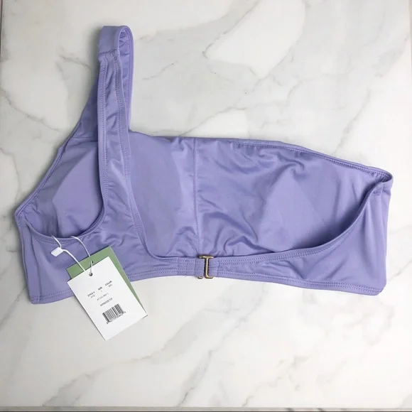 Andie Wynwood Bikini Top Purple Lavender Size L NWT - Picture 9 of 10